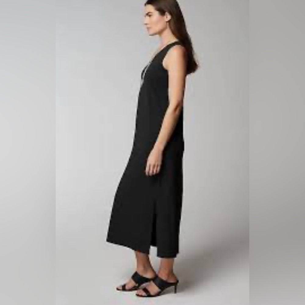 J.Jill Wearever Black Column Tank Dress Sz 3x